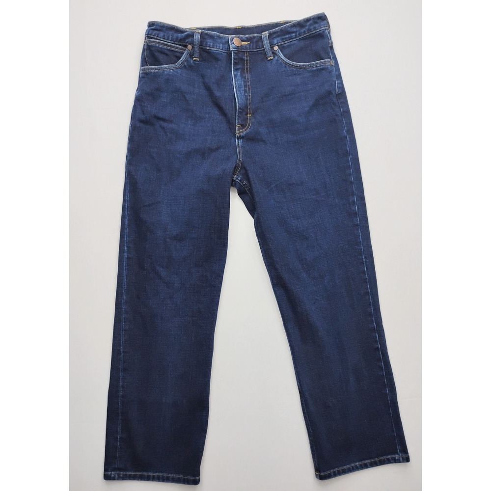 Wrangler Jeans Straight Leg Western Cowboy Denim Workwear 32x28 W360